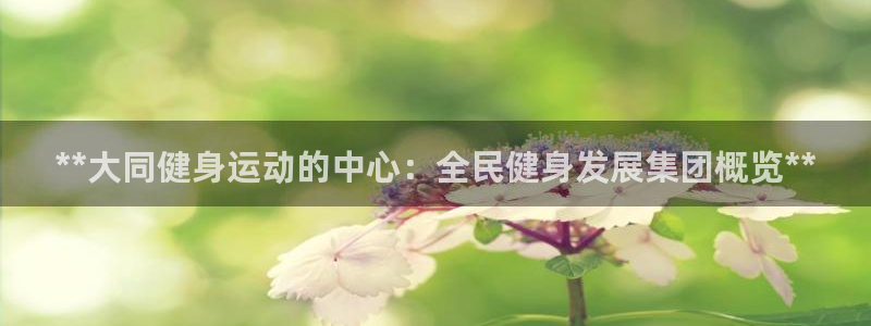 尊龙d88现金关注ag发财网：**大同健身运动的中心：全