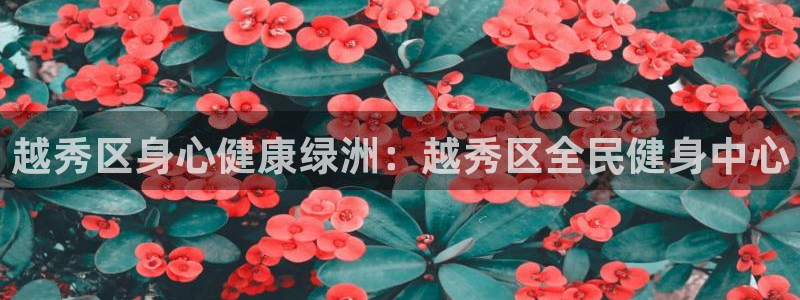 尊龙凯时邀请码：越秀区身心健康绿洲：越秀区全民健身中心