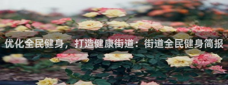 尊龙人生就是一博!：优化全民健身，打造健康街道：街道全民