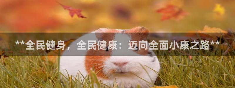 尊龙旗舰厅：**全民健身，全民健康：迈向全面小康之路**